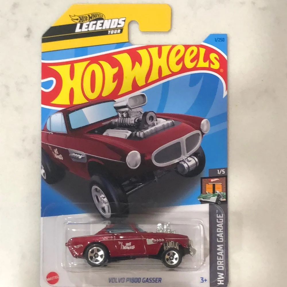 Red Volvo P1800 Gasser